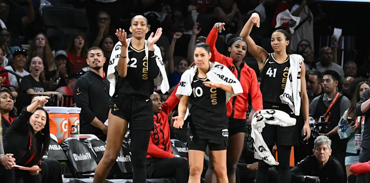 Las Vegas Aces One Step Closer to Defending Their Title
